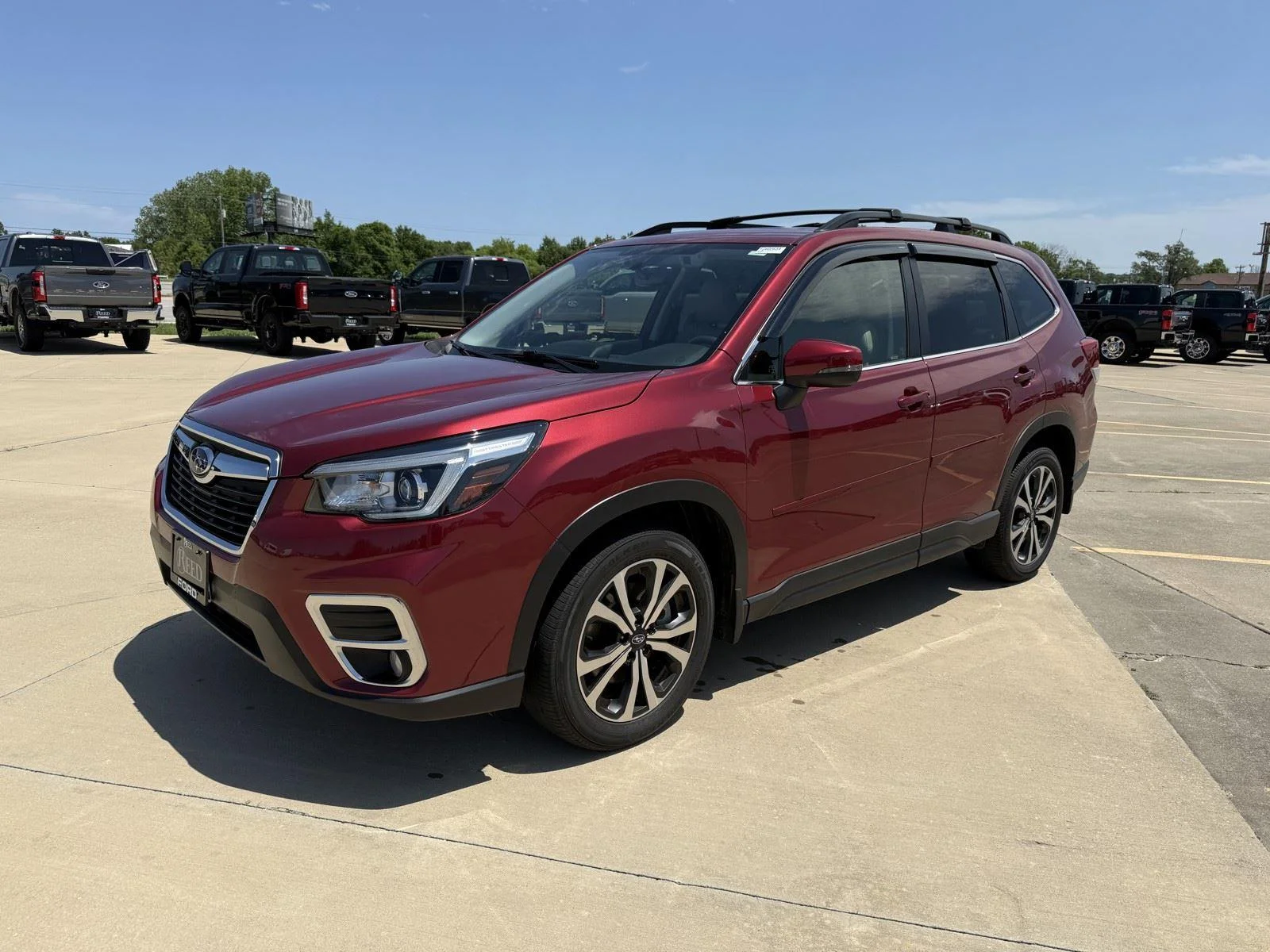 Certified Used 2020 Crimson Red Pearl Subaru Limited image 4