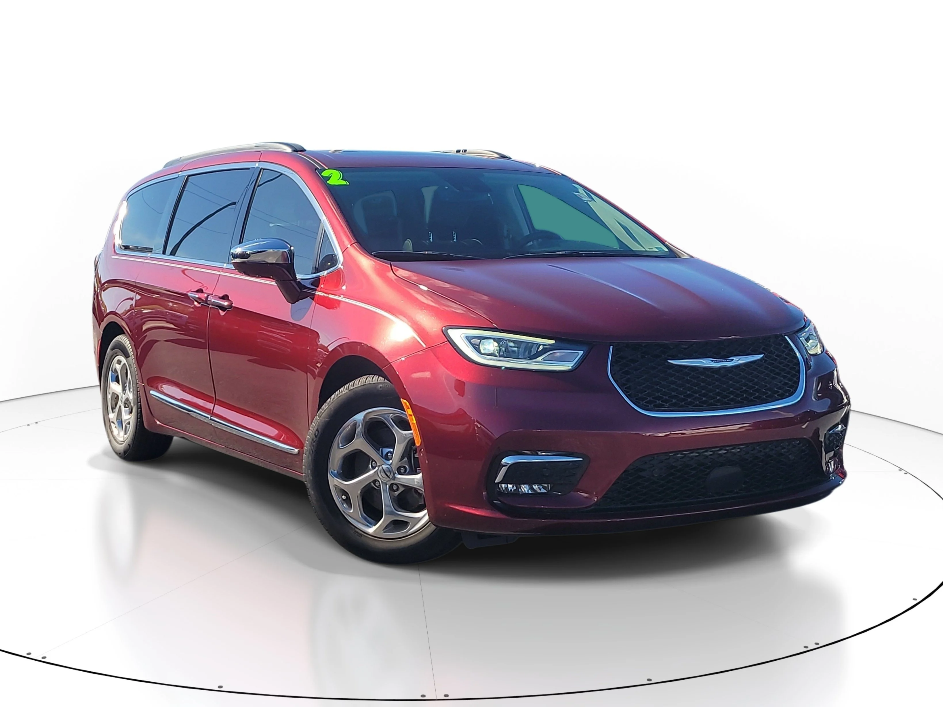 Used 2022 Velvet Red Pearlcoat Chrysler Limited image 1