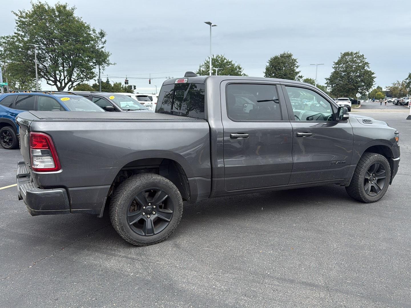 Used 2022 Granite Crystal Metallic Clearcoat Ram Big Horn image 10