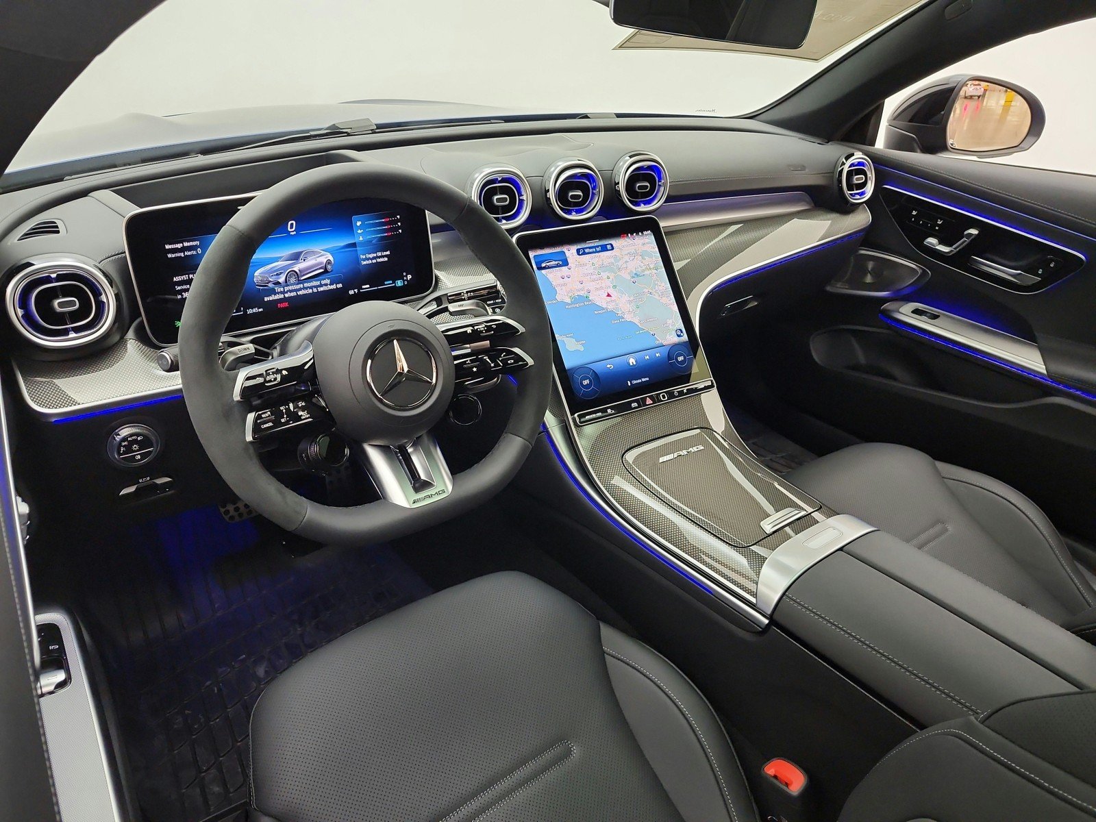 New 2026 MANUFAKTUR Starling Blue Magno Mercedes-Benz AMG® CLE 53 4MATIC+ Coupe image 9