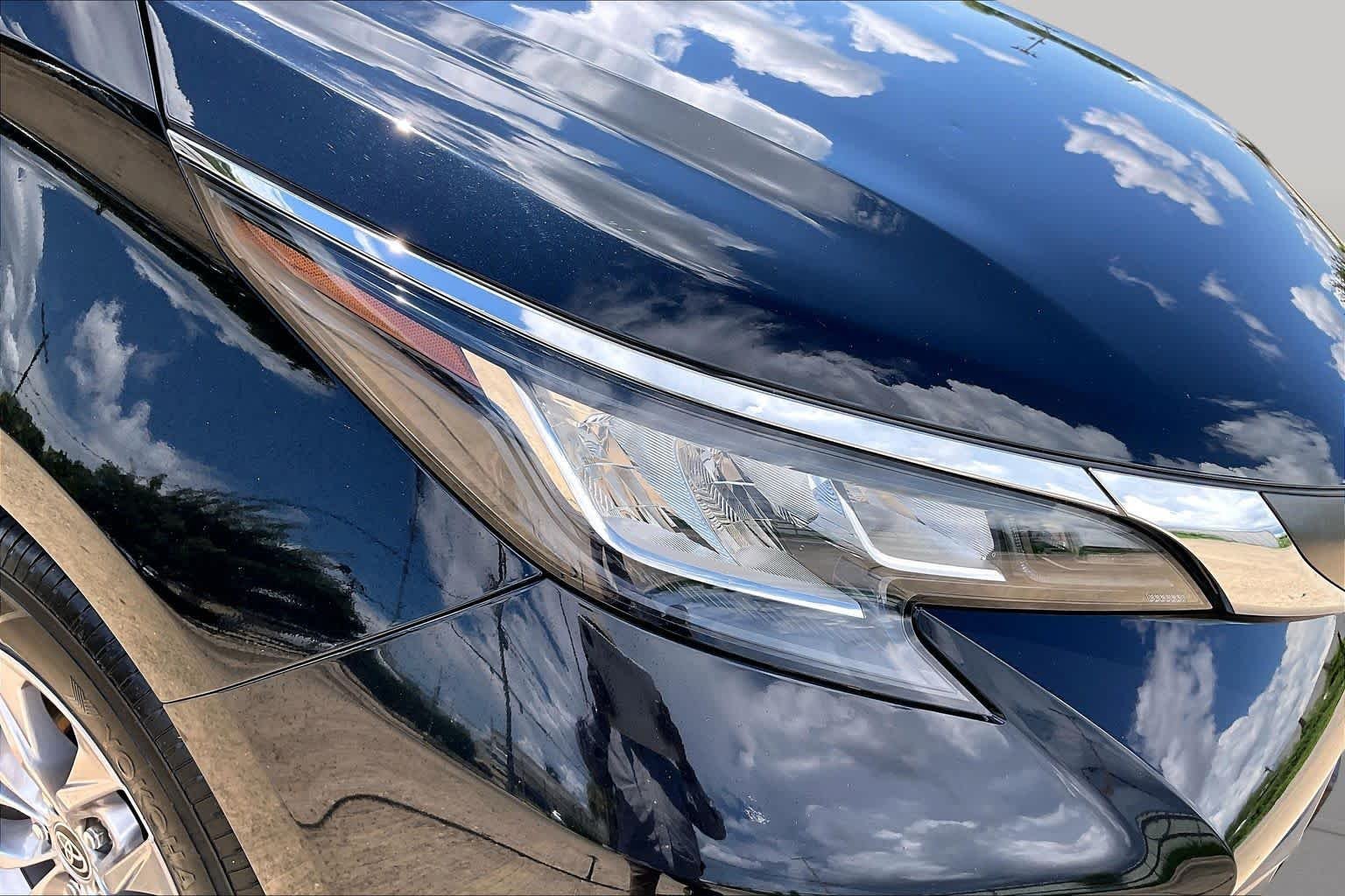 Certified Used 2021 Midnight Black Metallic Toyota LE image 24
