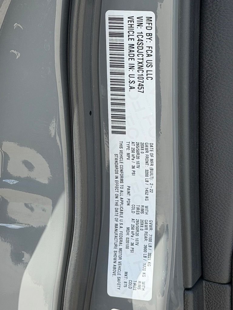 Certified Used 2022 Gray Dodge R/T image 28