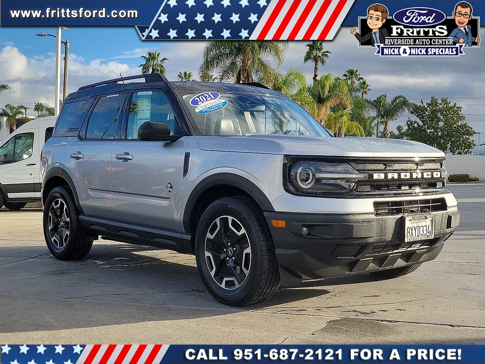 Certified Used 2021 Silver Metallic Ford Outer Banks image 20