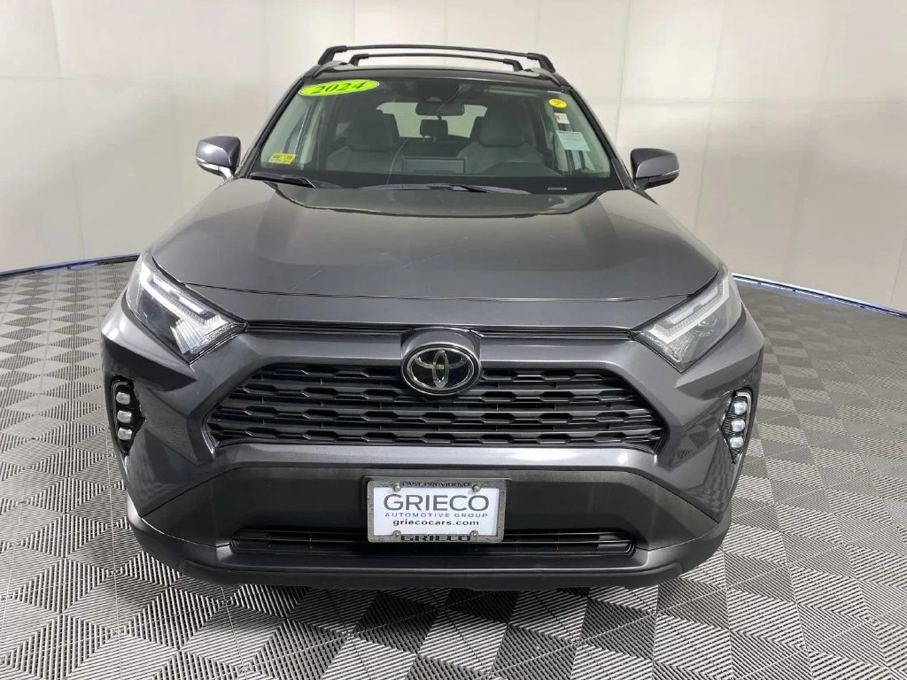Used 2024 Magnetic Gray Metallic Toyota XLE image 3