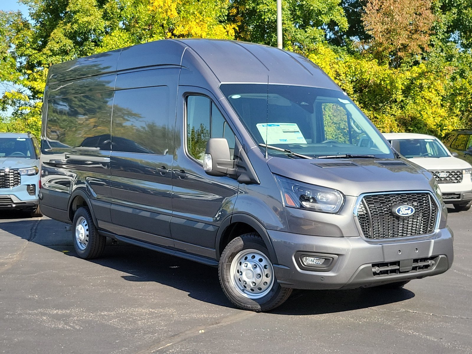 New 2027 Carbonized Gray Metallic Ford Cargo Van image 22