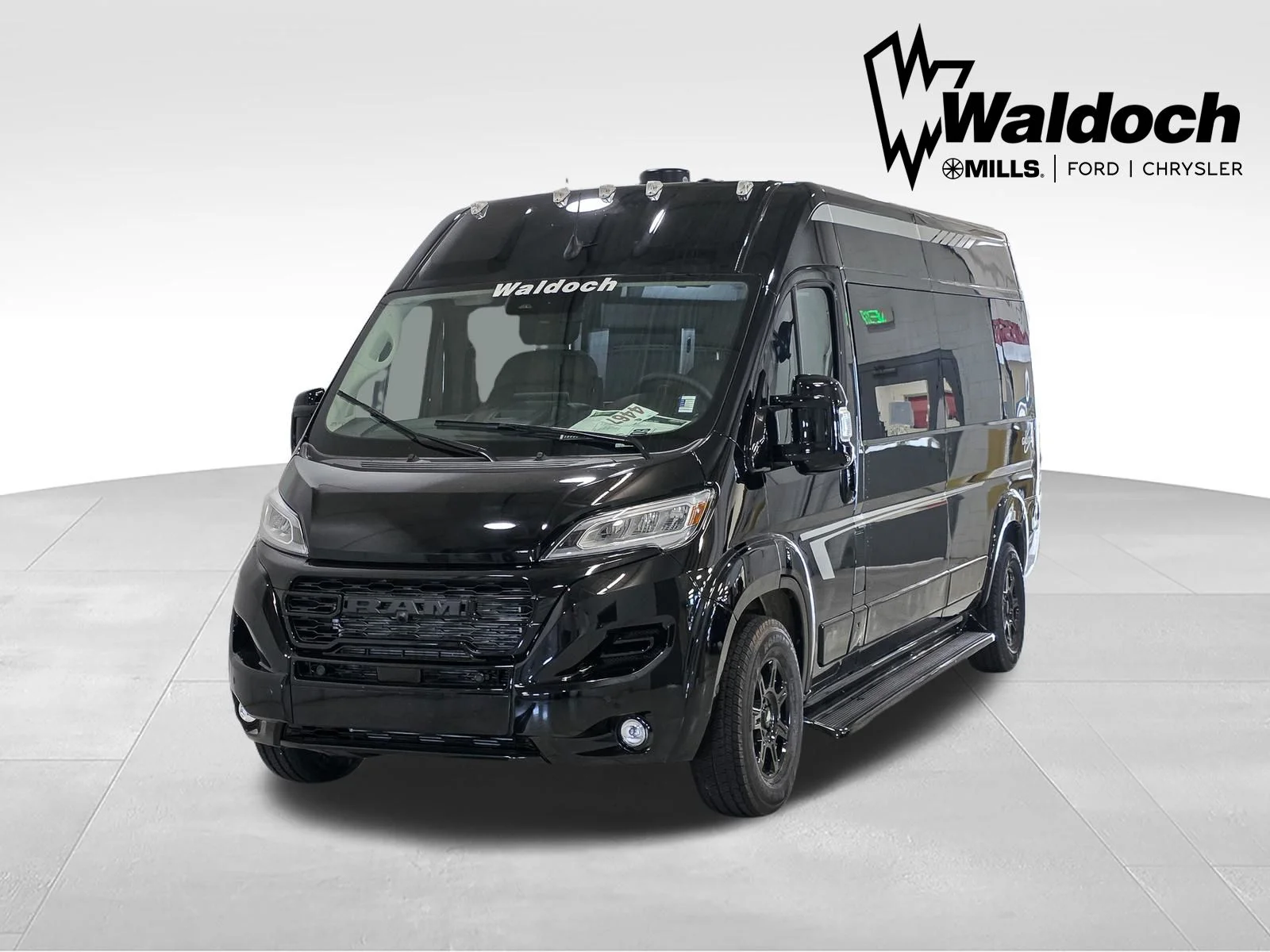 New 2026 Black Clearcoat RAM High Roof image 1
