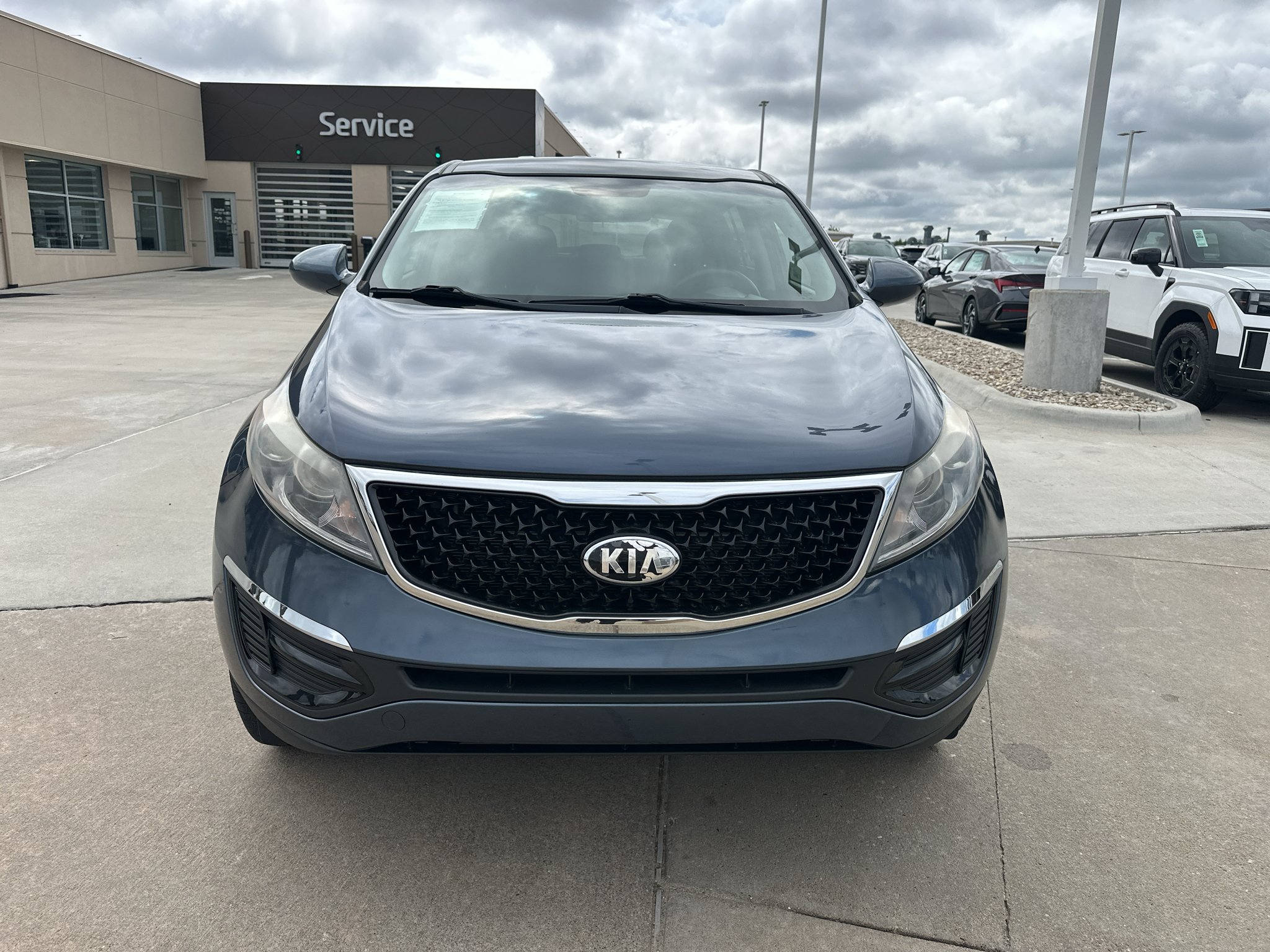 Used 2014 Twilight Blue Kia LX image 13