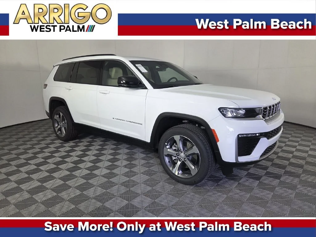 New 2026 Bright White Clear-Coat Exterior Paint Jeep Limited image 1