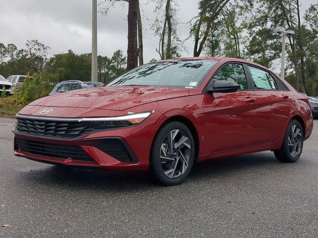 New 2025 Red Hyundai SEL Sport image 2