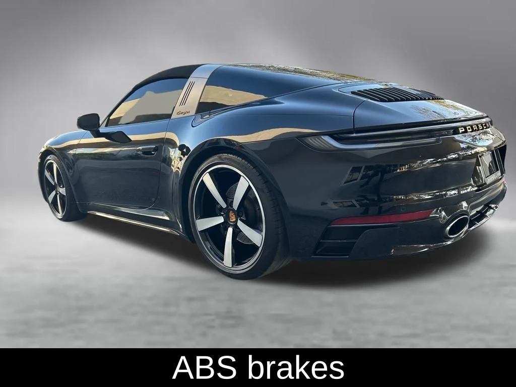 Used 2021 Black Porsche Targa 4S Heritage Design image 8