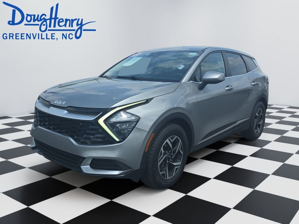 Used 2023 Gray Kia LX image 1