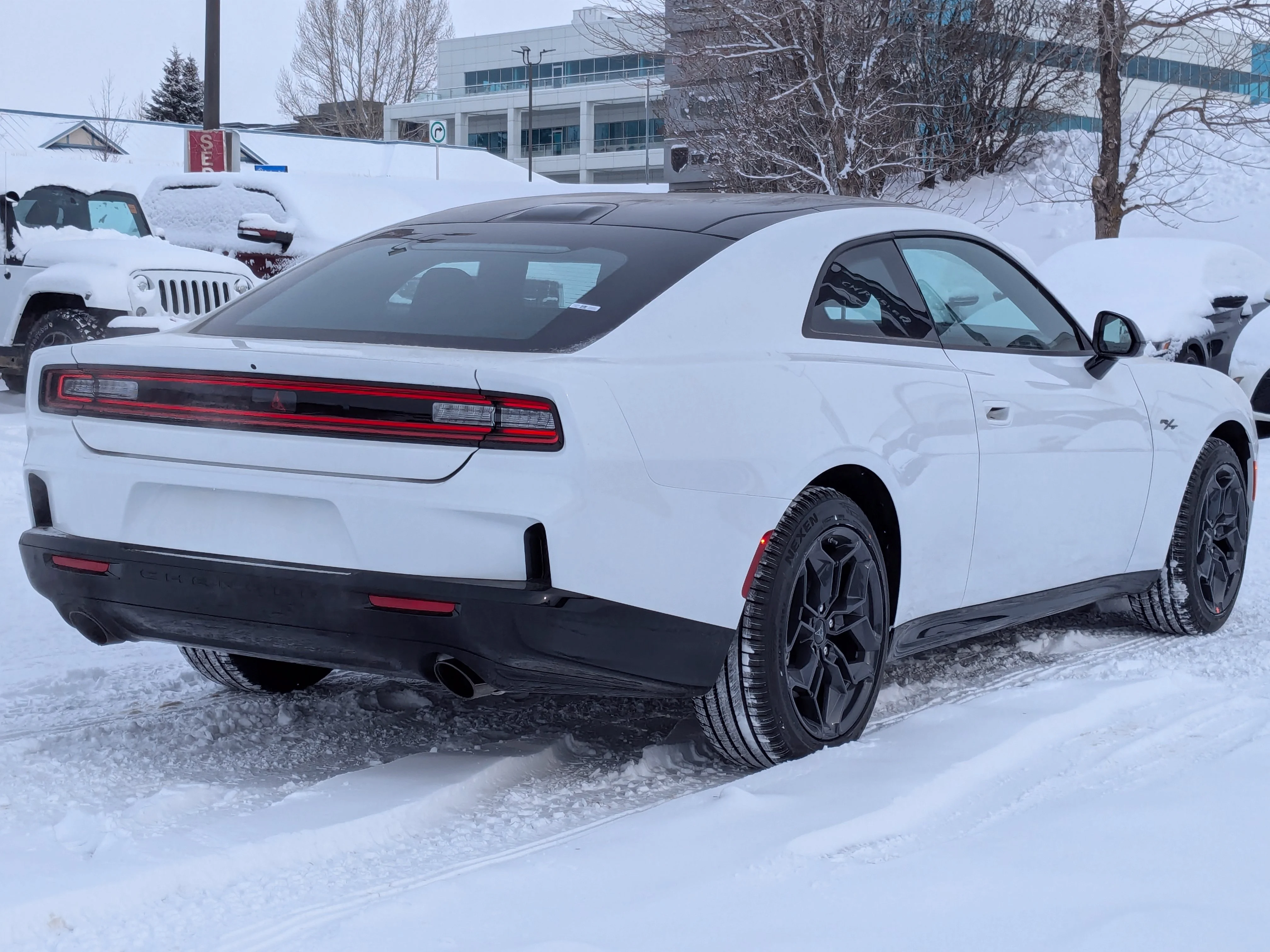 New 2026 White Dodge R/T - - Blacktop Pack - Hurricane Turbo - 20 Black Wheels - AWD & tons more! image 8