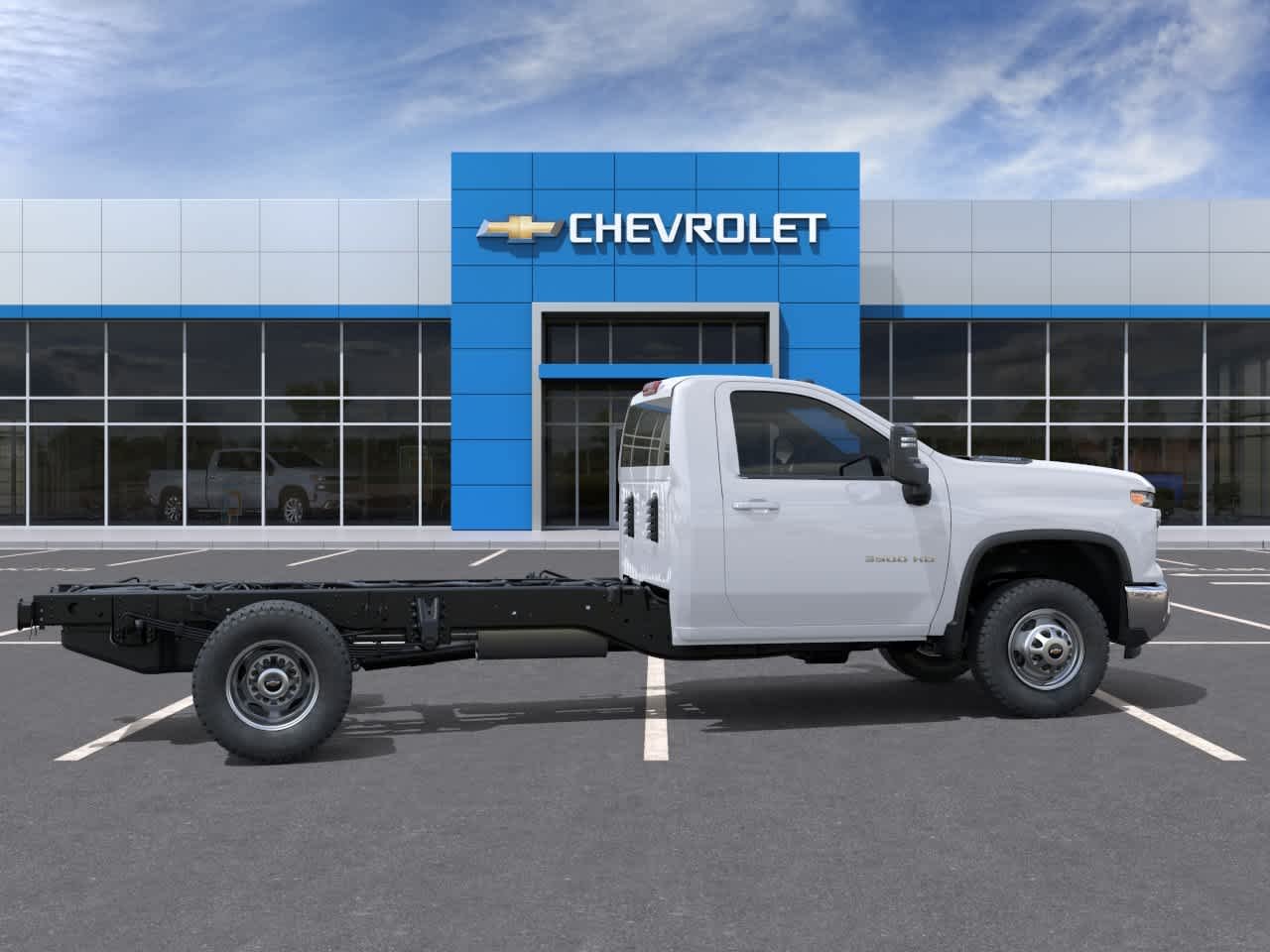 New 2025 Summit White Chevrolet Work Truck image 5