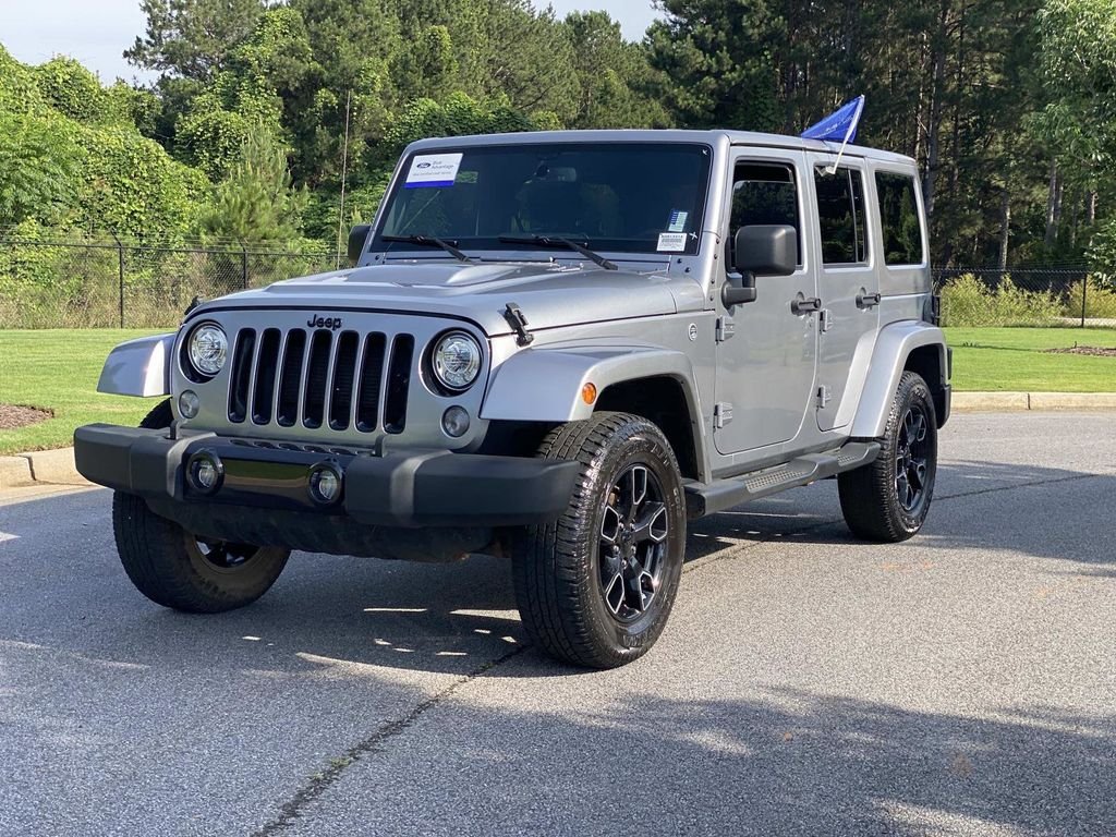 Certified Used 2018 Billet Silver Metallic Jeep Unlimited Altitude image 8
