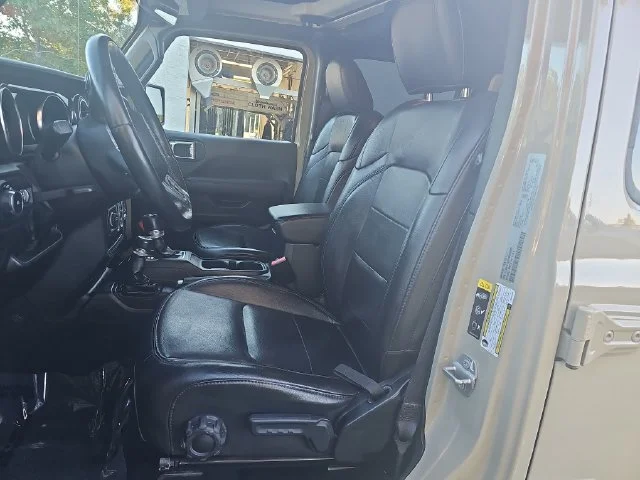 Used 2022 Beige Jeep Unlimited Sahara Altitude image 14