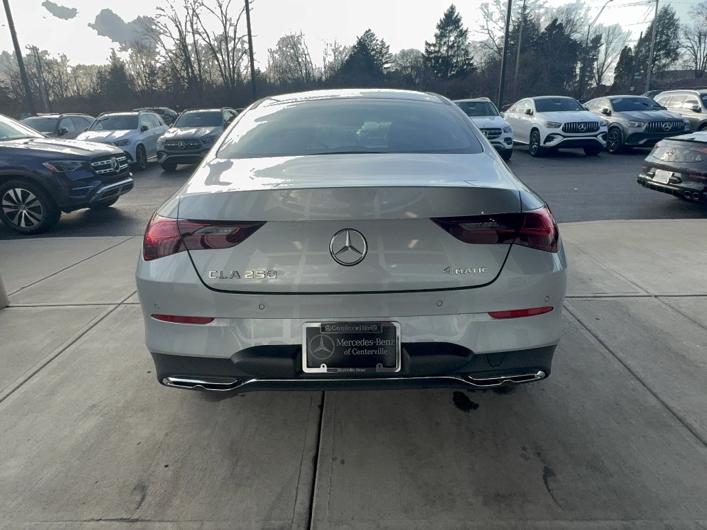 Certified Used 2025 Cirrus Silver Metallic Mercedes-Benz CLA 250 4MATIC® image 4