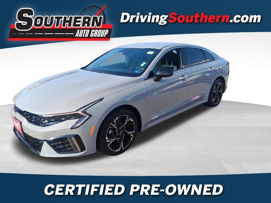 Certified Used 2025 Gray Kia GT-Line image 1