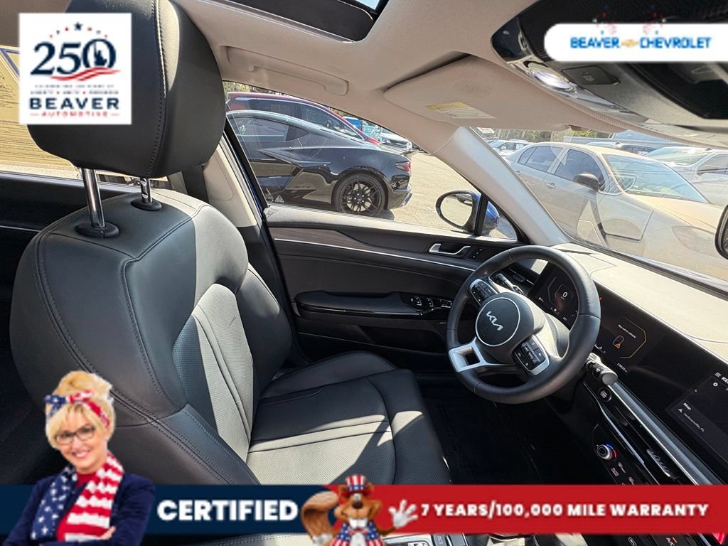 Used 2025 Blue Kia EX image 27