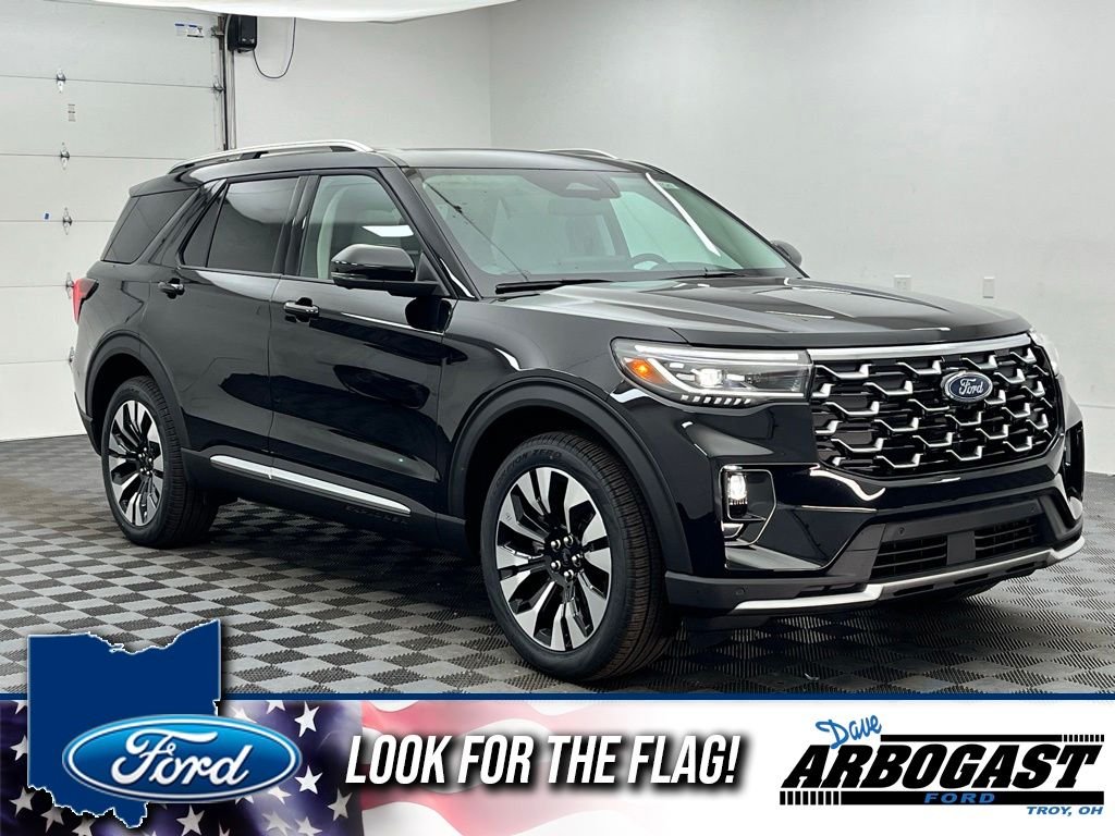 New 2026 Black Ford Platinum image 1