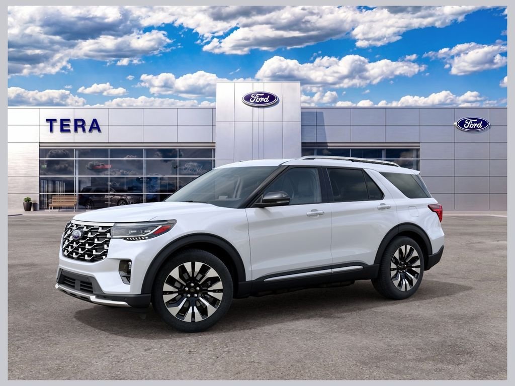 New 2027 Star White Metallic Tri-Coat Ford Platinum™ image 1