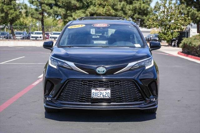 Certified Used 2021 MIDNIGHT BLACK METALLIC Toyota  image 2