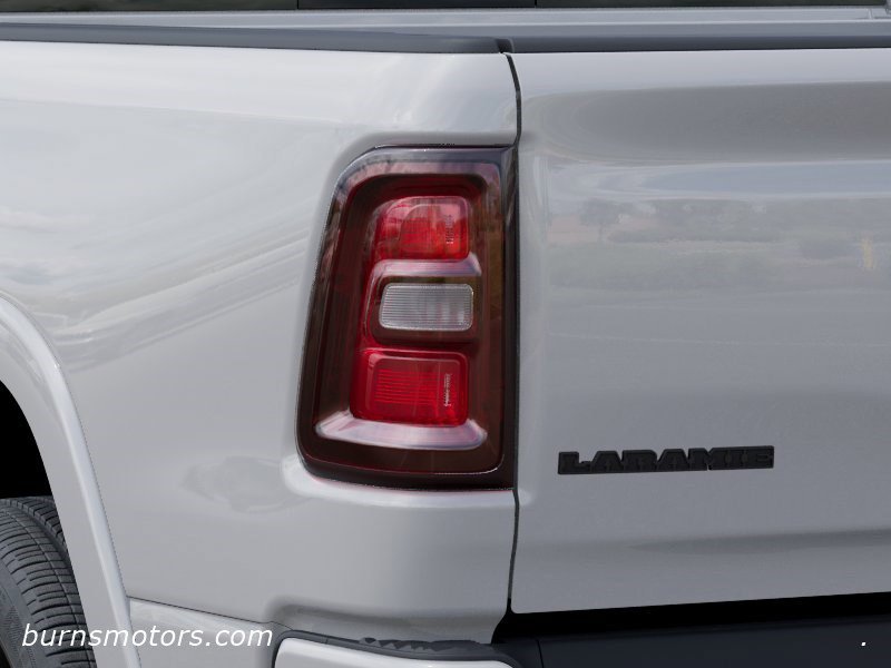 New 2026 Bright White Clear-Coat Exterior Paint Ram Laramie Night Edition image 9