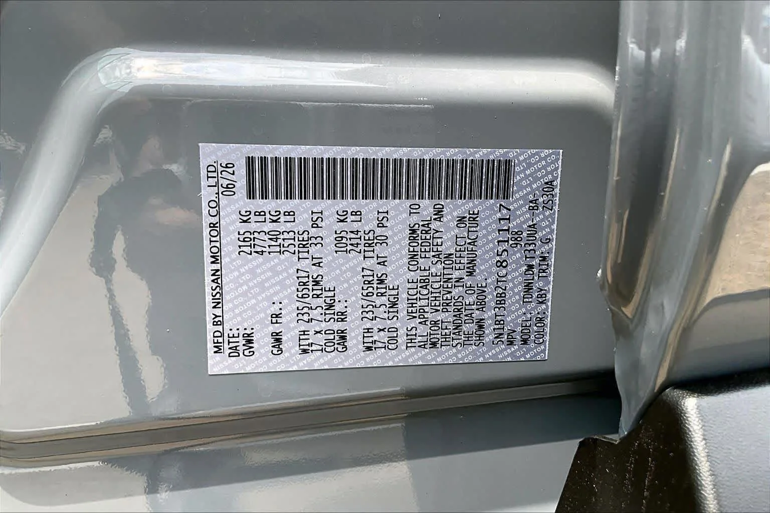 New 2026 Boulder Gray Pearl Nissan Rock Creek image 18