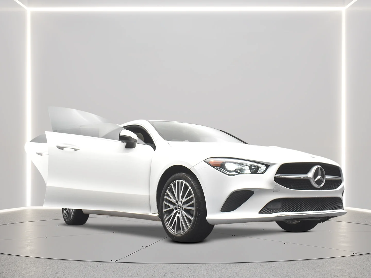 Used 2021 Polar White Mercedes-Benz CLA 250 image 12
