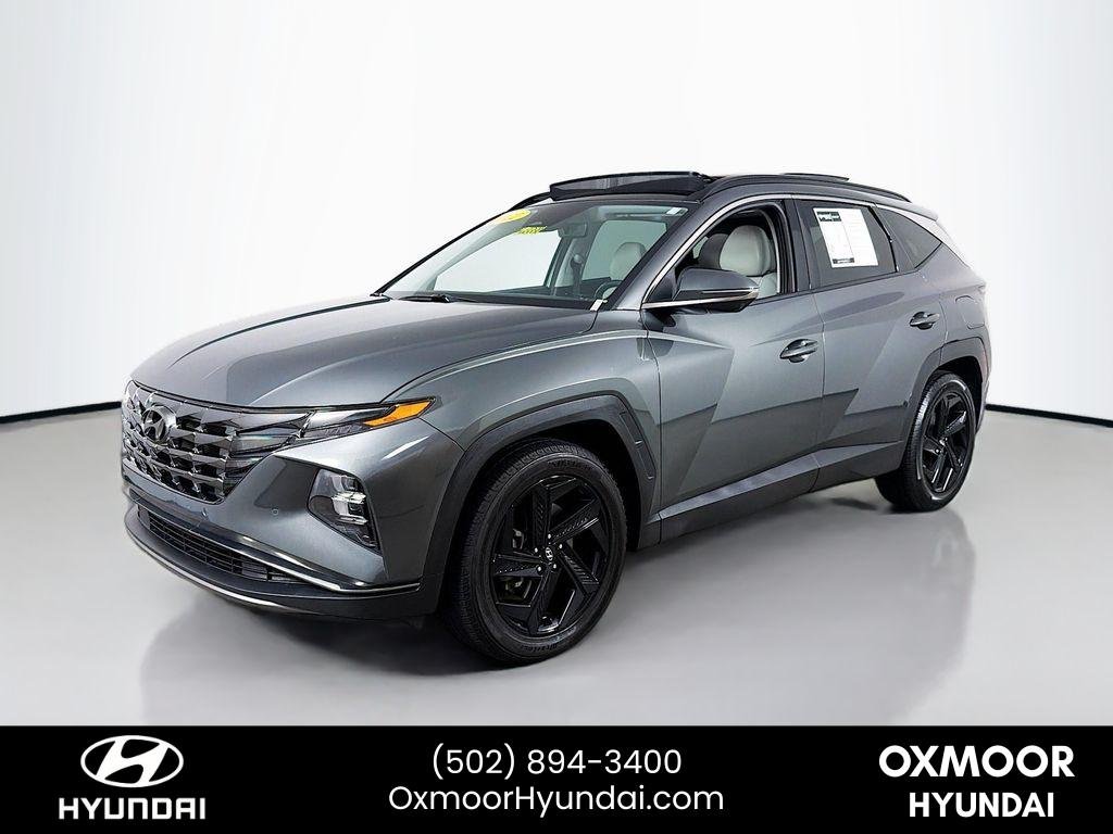 Used 2022 Amazon Gray Hyundai Limited image 3