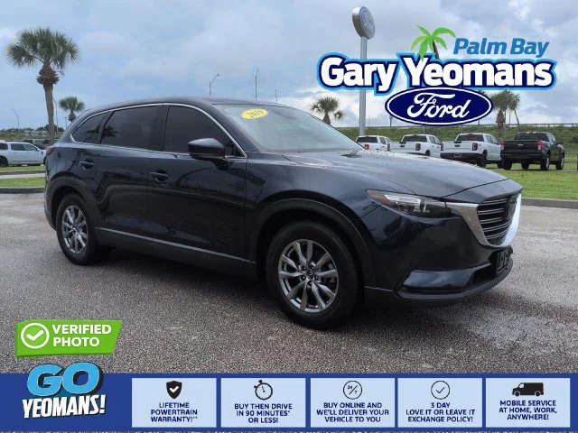 Used 2019 Deep Crystal Blue Mica Mazda Touring image 1