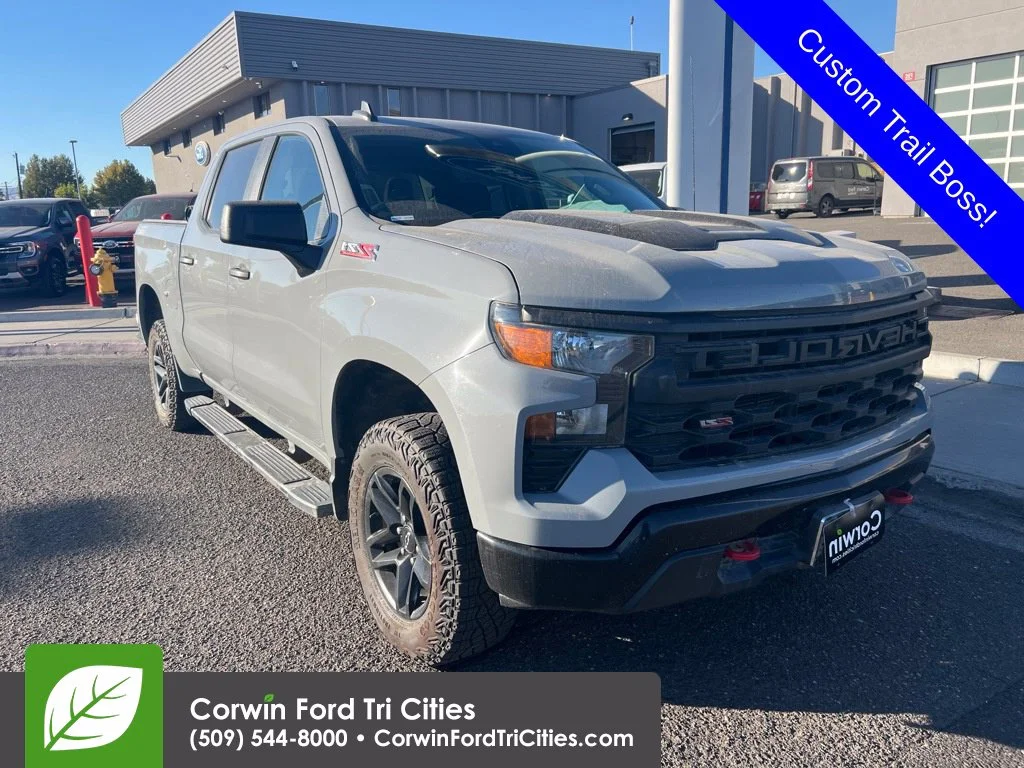 Used 2024 Gray Chevrolet Custom Trail Boss image 1