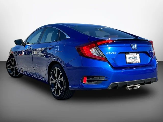Used 2021 Blue Honda Sport image 4