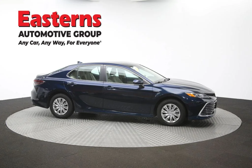 Used 2021 Blue Toyota LE image 45
