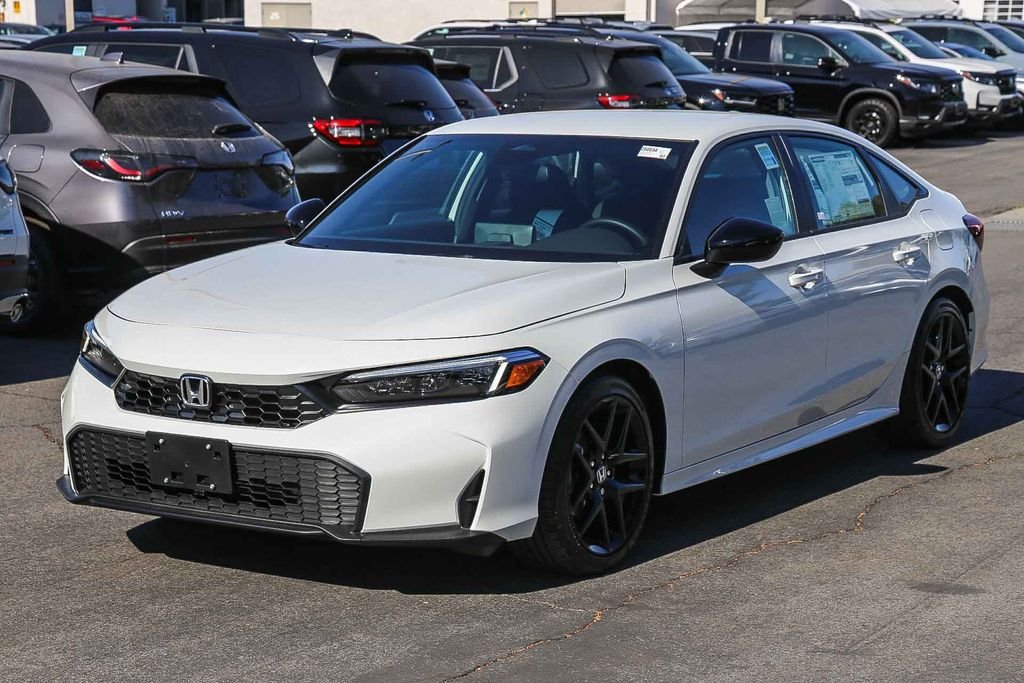 New 2026 Platinum White Pearl Honda Sport image 3
