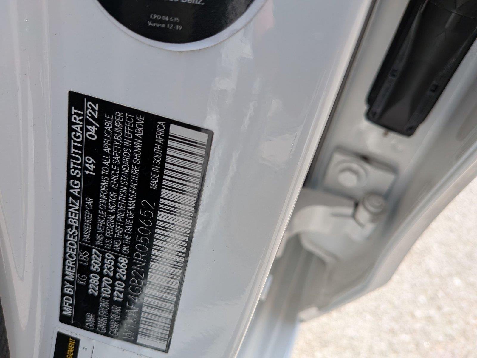 Used 2022 Polar White Mercedes-Benz C 300 image 40