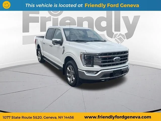 Used 2021 Star White Ford Lariat image 3