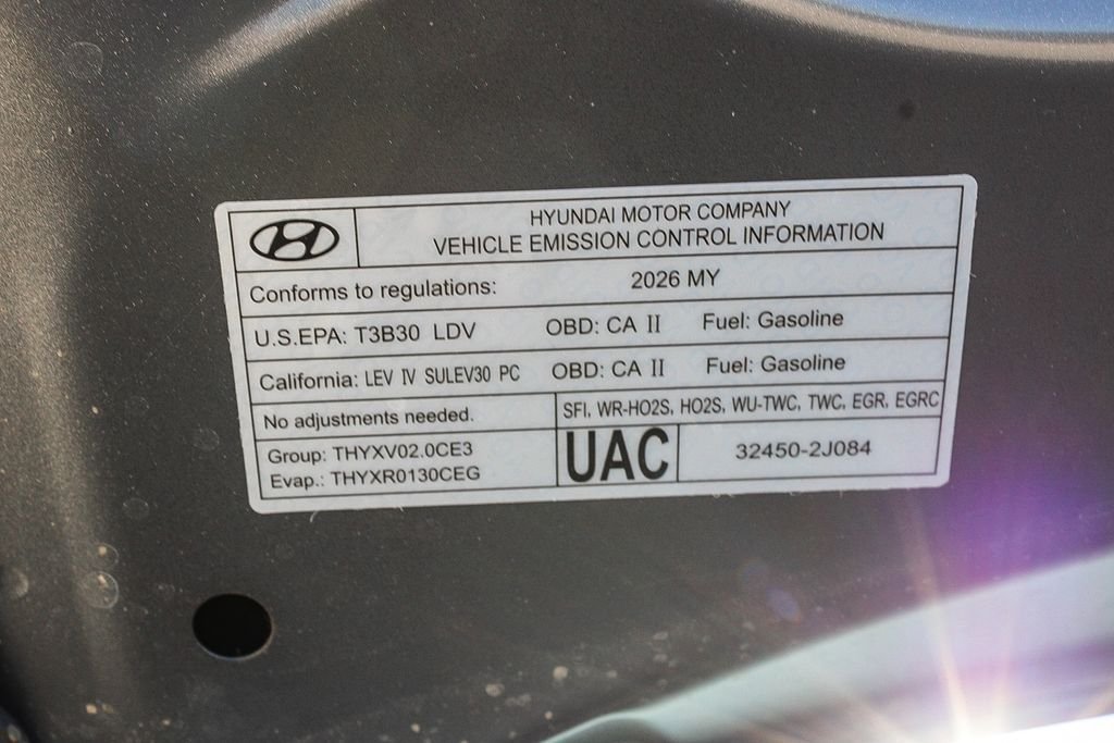 New 2026 Gray Hyundai SEL Sport image 28