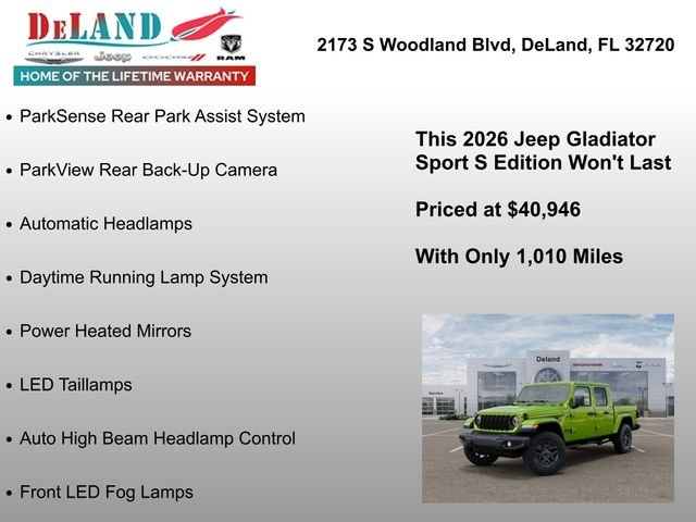 New 2026 Mojito Exterior Paint Jeep Sport S image 30