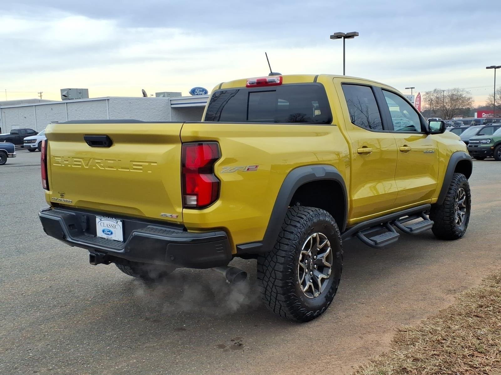 Used 2023 Nitro Yellow Metallic Chevrolet 4WD ZR2 image 18