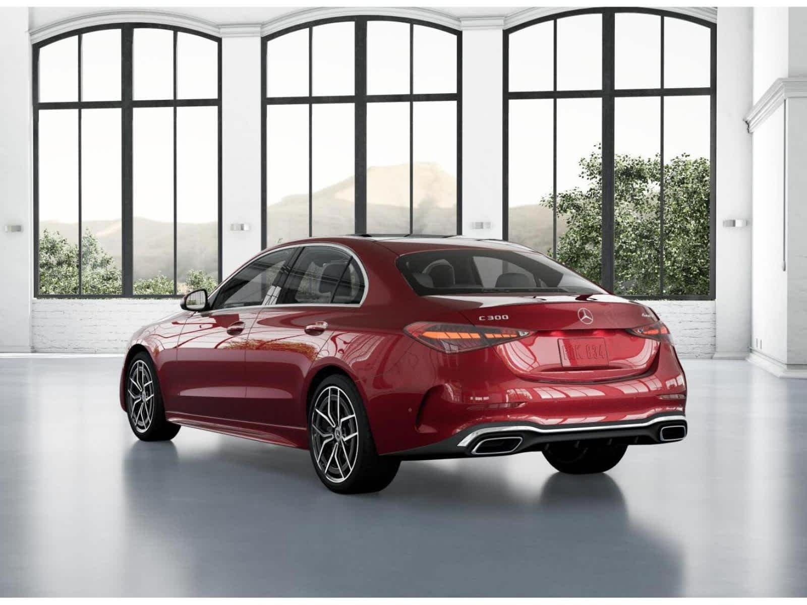 New 2026 MANUFAKTUR Patagonia Red Metallic Mercedes-Benz C 300 image 27