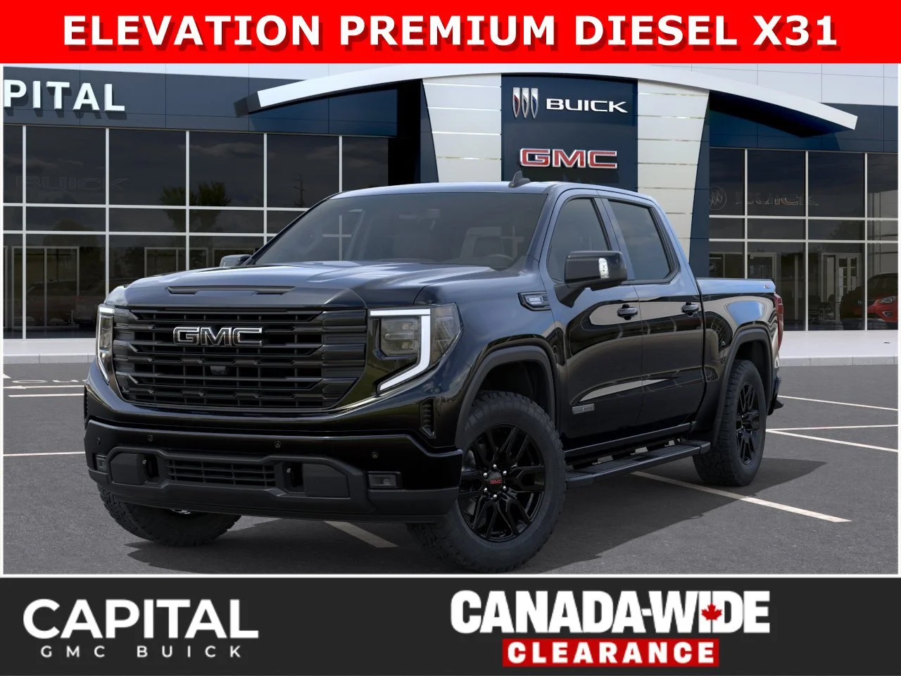 New 2026 ONYX BLACK GMC Elevation image 1