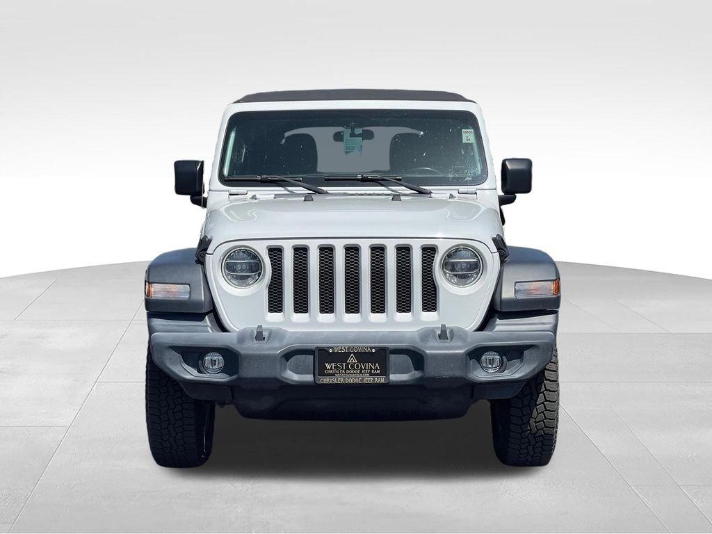 Used 2022 White Jeep Unlimited Sport S image 2