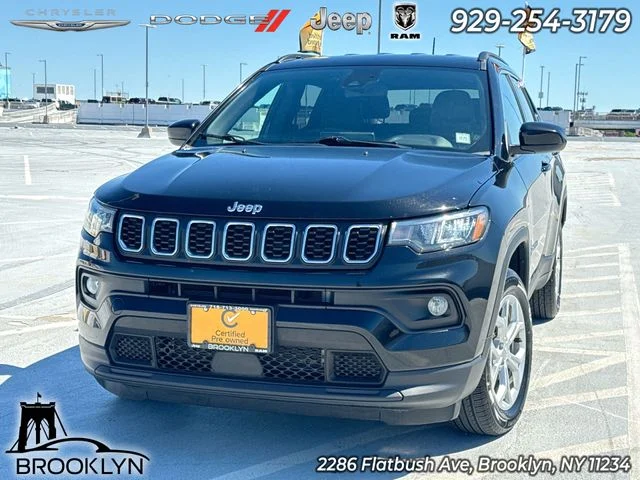 Certified Used 2024 Black Jeep Latitude image 1