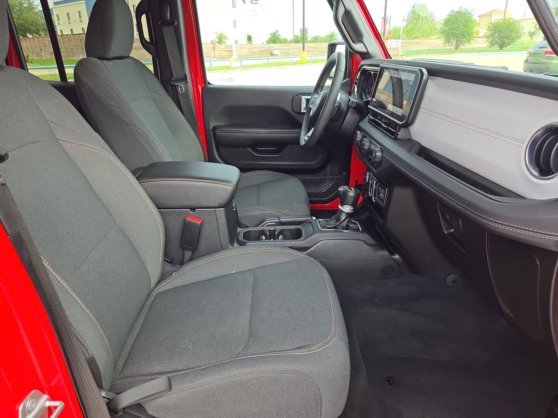Used 2025 Firecracker Red Clearcoat Jeep Sahara image 30