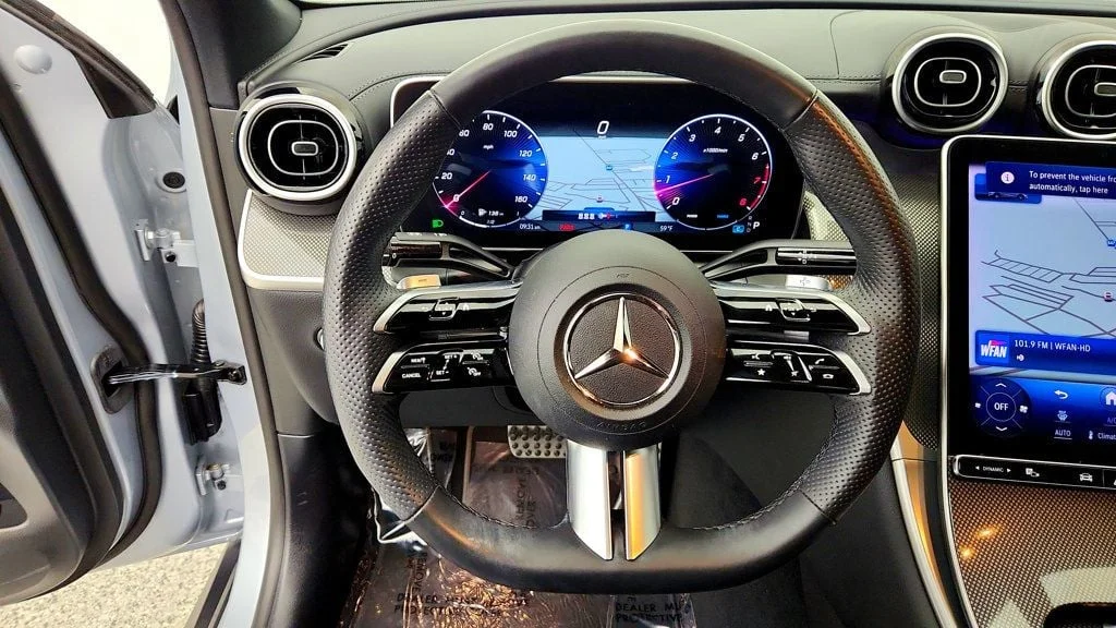 Used 2024 Cirrus Silver Metallic Mercedes-Benz GLC 300 4MATIC Coupe, AMG® Line w/ Nappa Leather Upholstery image 13