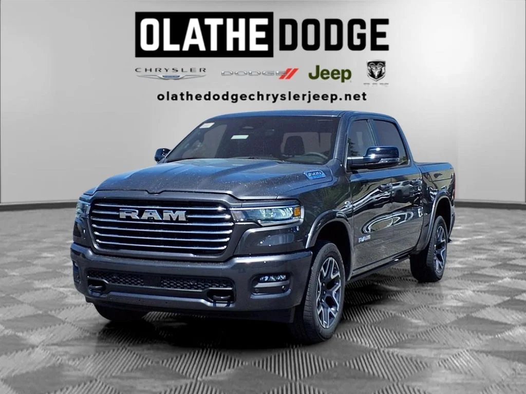 New 2026 Granite Crystal Metallic Clear-Coat Exterior Paint RAM Laramie image 1