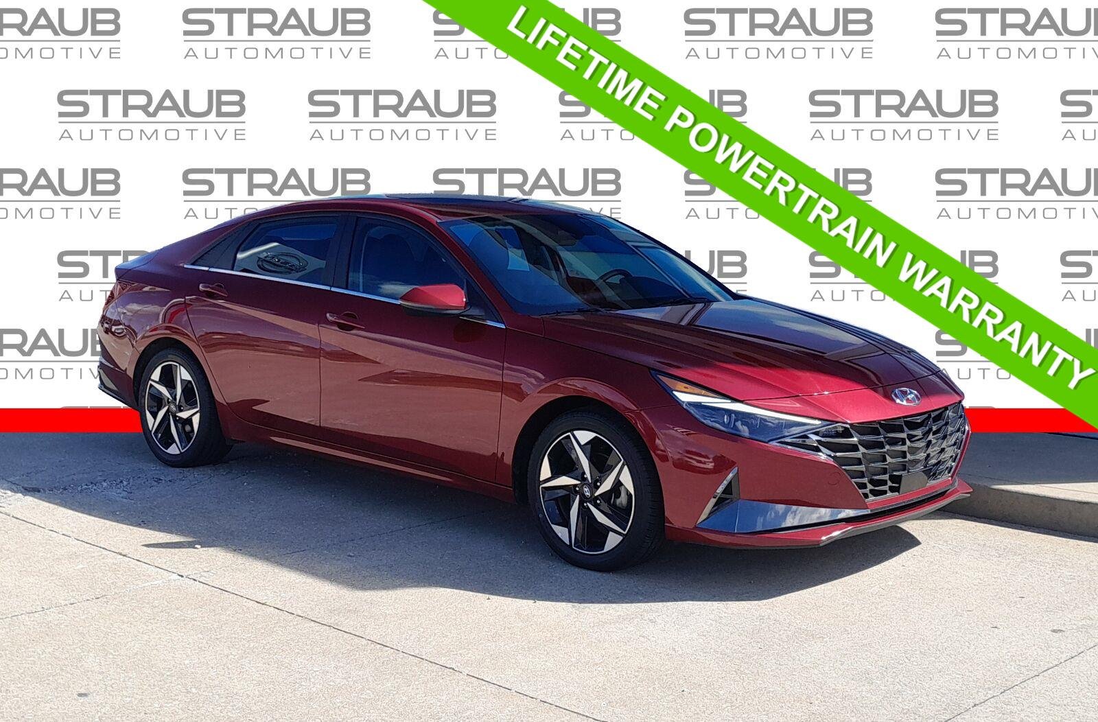 Certified Used 2023 Ultimate Red Hyundai Limited image 1