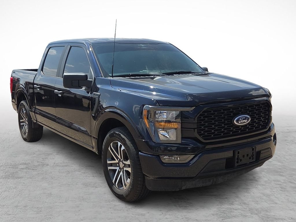 Used 2023 Antimatter Blue Metallic Ford XL image 1