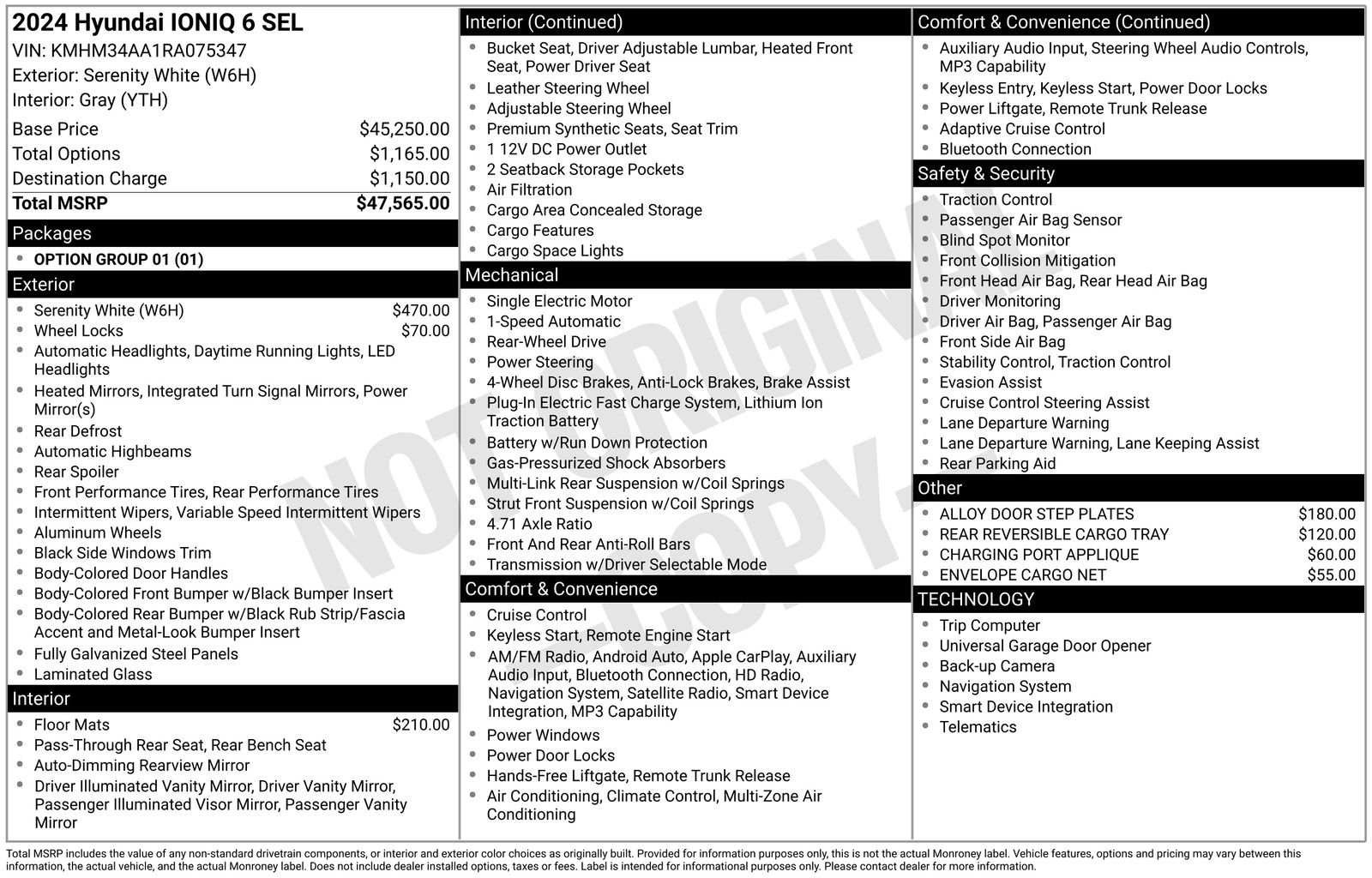 Used 2024 White Hyundai SEL image 29
