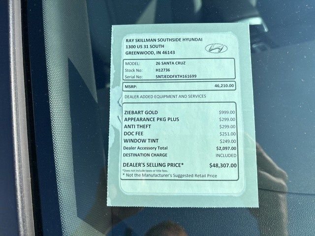 New 2026 Atlas White Hyundai Limited image 2